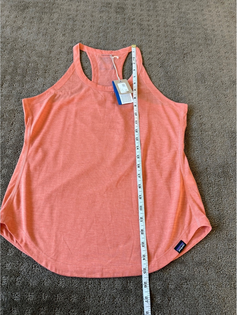 Patagonia Women's Peach Racerback Tank Top Size S - Picture 2 of 6